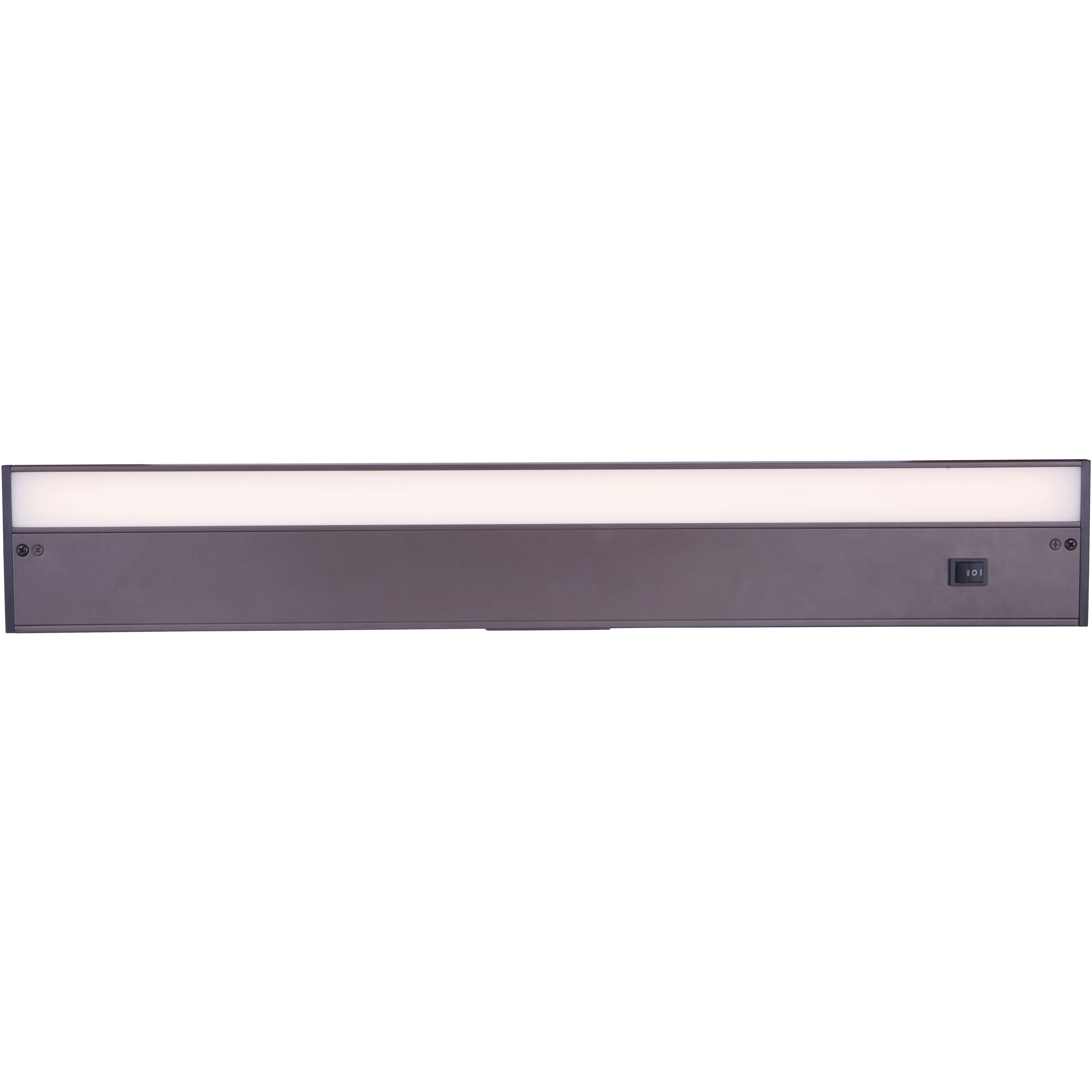 Sleek 120 LED 24 inch Bronze Under Cabinet Light Bar