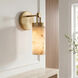 Gianna 1 Light 6 inch Bronze Gold Wall Sconce Wall Light
