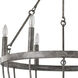 Harlow 6 Light 28 inch Ash Chandelier Ceiling Light