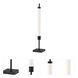 Collin 30 inch 12.00 watt Black Table Lamp Portable Light
