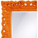 Barcelona 46 X 32 inch Glossy Orange Wall Mirror