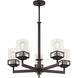 Harding 5 Light 25 inch Bronze Chandelier Ceiling Light
