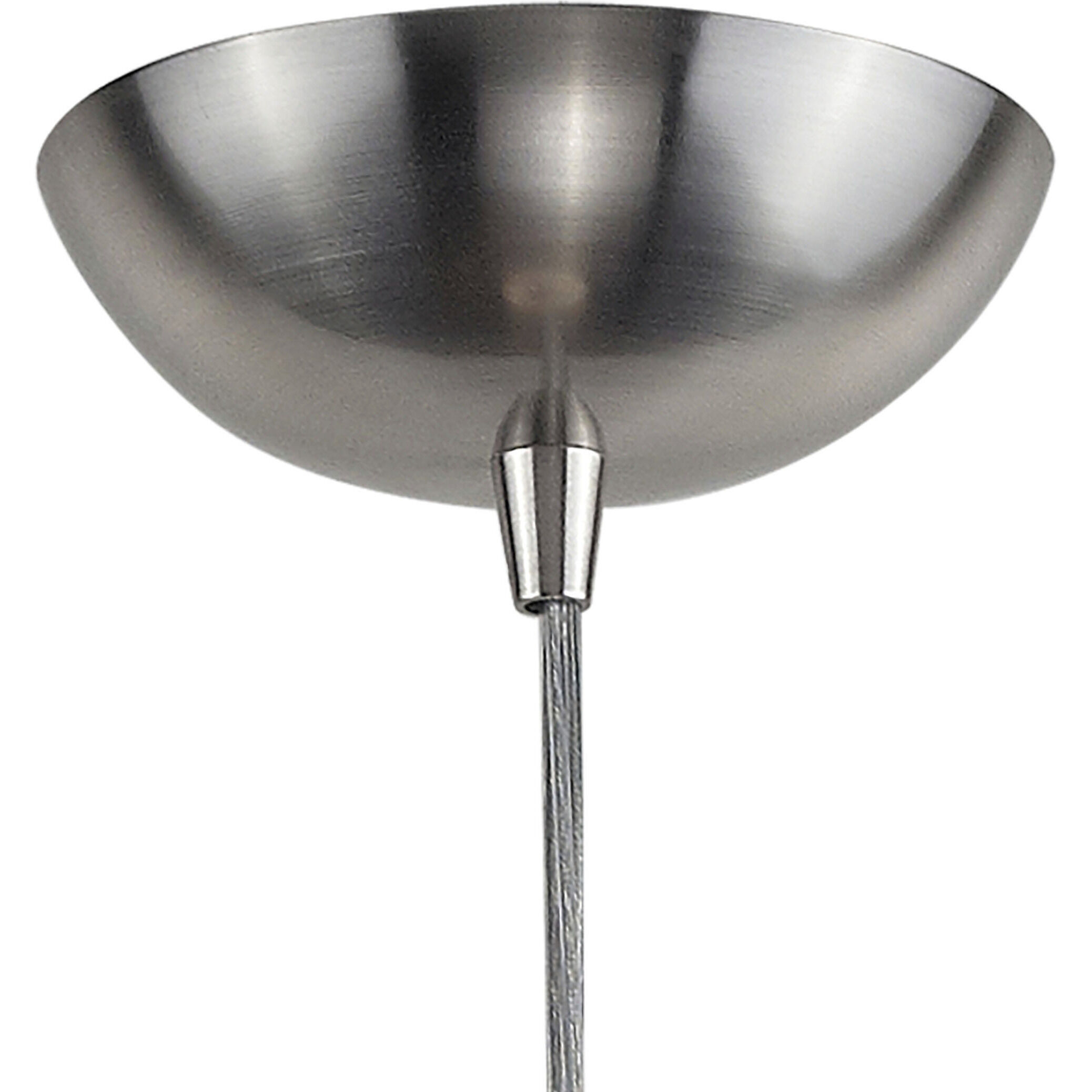 Seashore 1 Light 7 inch Satin Nickel Pendant Ceiling Light