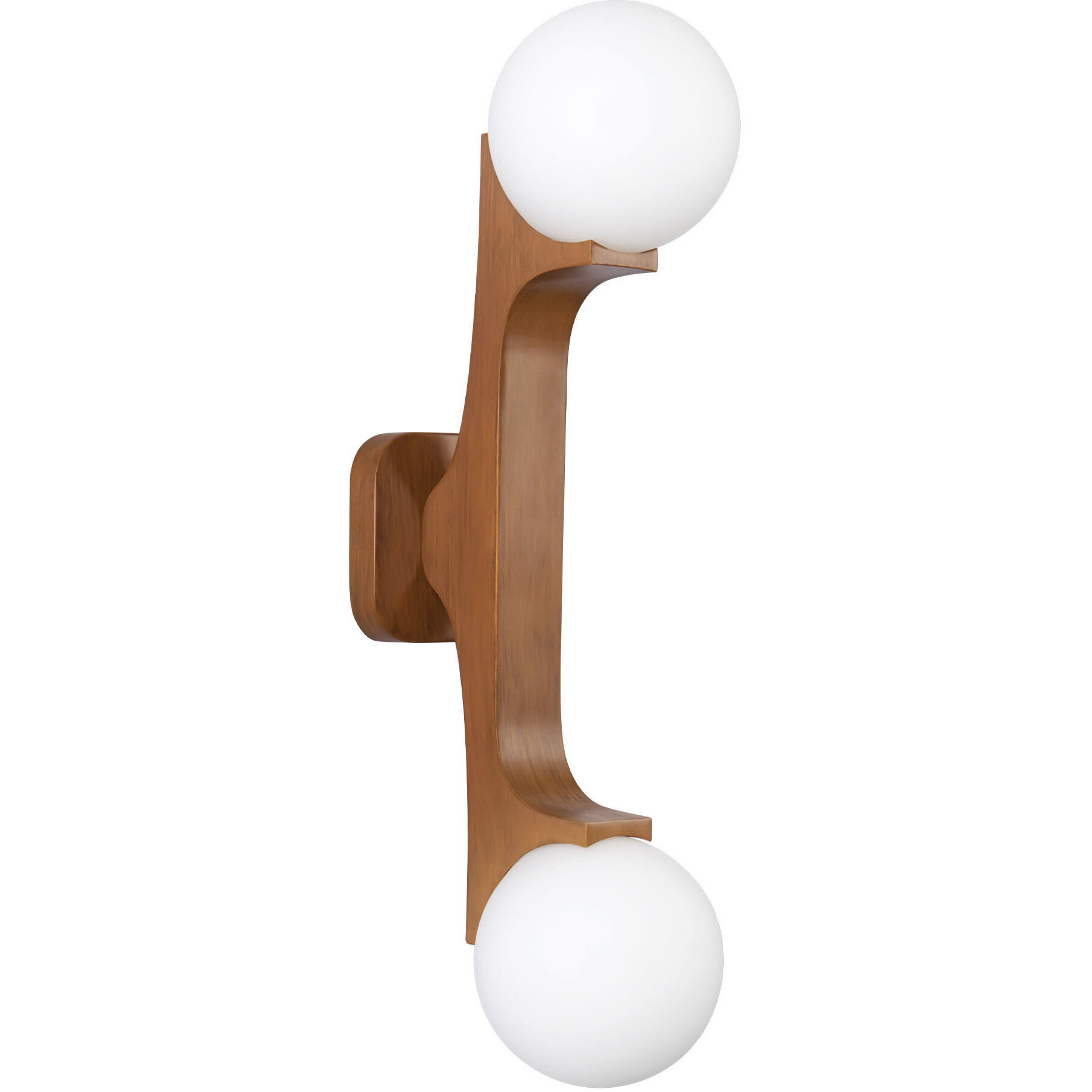 Briar 2 Light 5.13 inch Teak Wall Sconce Wall Light