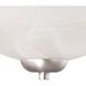 Tia 2 Light 11.75 inch Matte Nickel Semi Flush Mount Ceiling Light