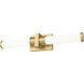 Idris LED 25.5 inch Modern Gold Bath Vanity Wall Light