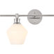 Gene 1 Light 14.7 inch Chrome Wall sconce Wall Light, Left