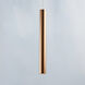 Flute LED 2.5 inch Rose Gold Mini Pendant Ceiling Light
