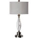 Torlino 31 inch 150 watt Polished Nickel Lamps Portable Light