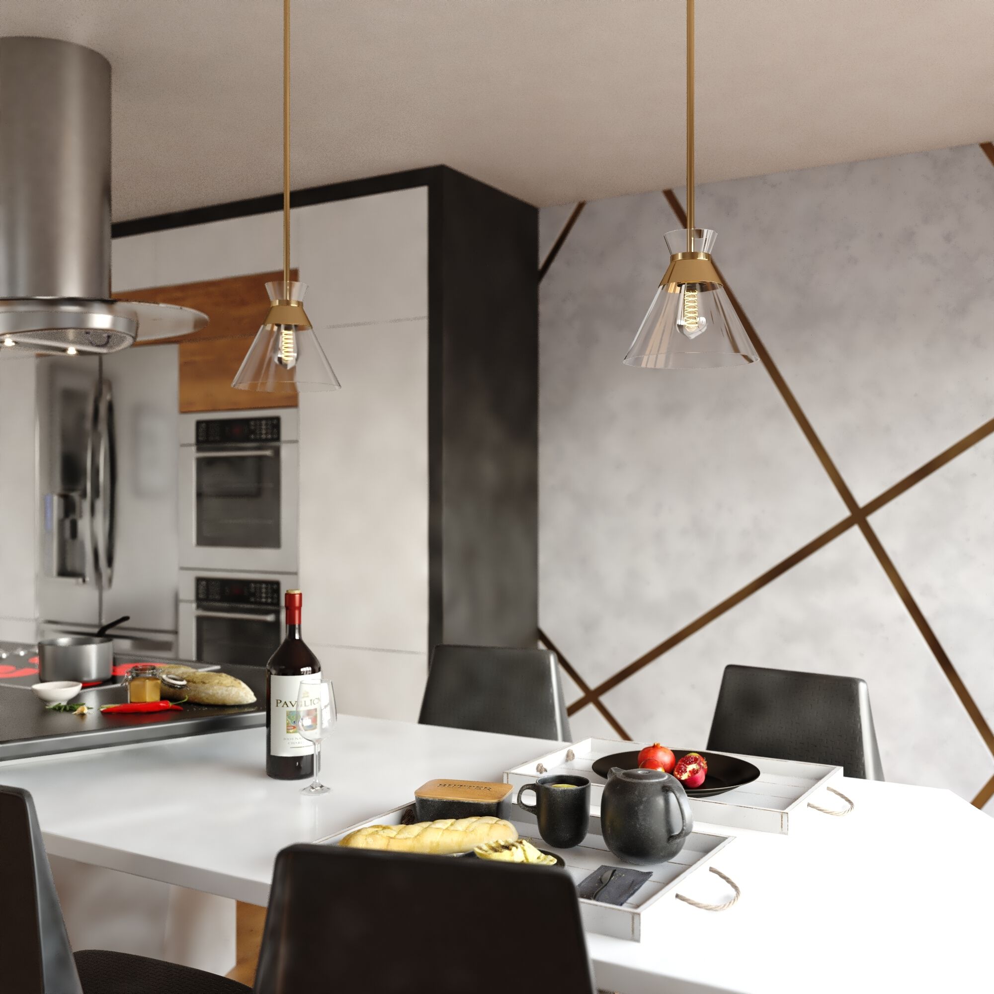 Harper 1 Light 8.5 inch Natural Brass Mini Pendant Ceiling Light