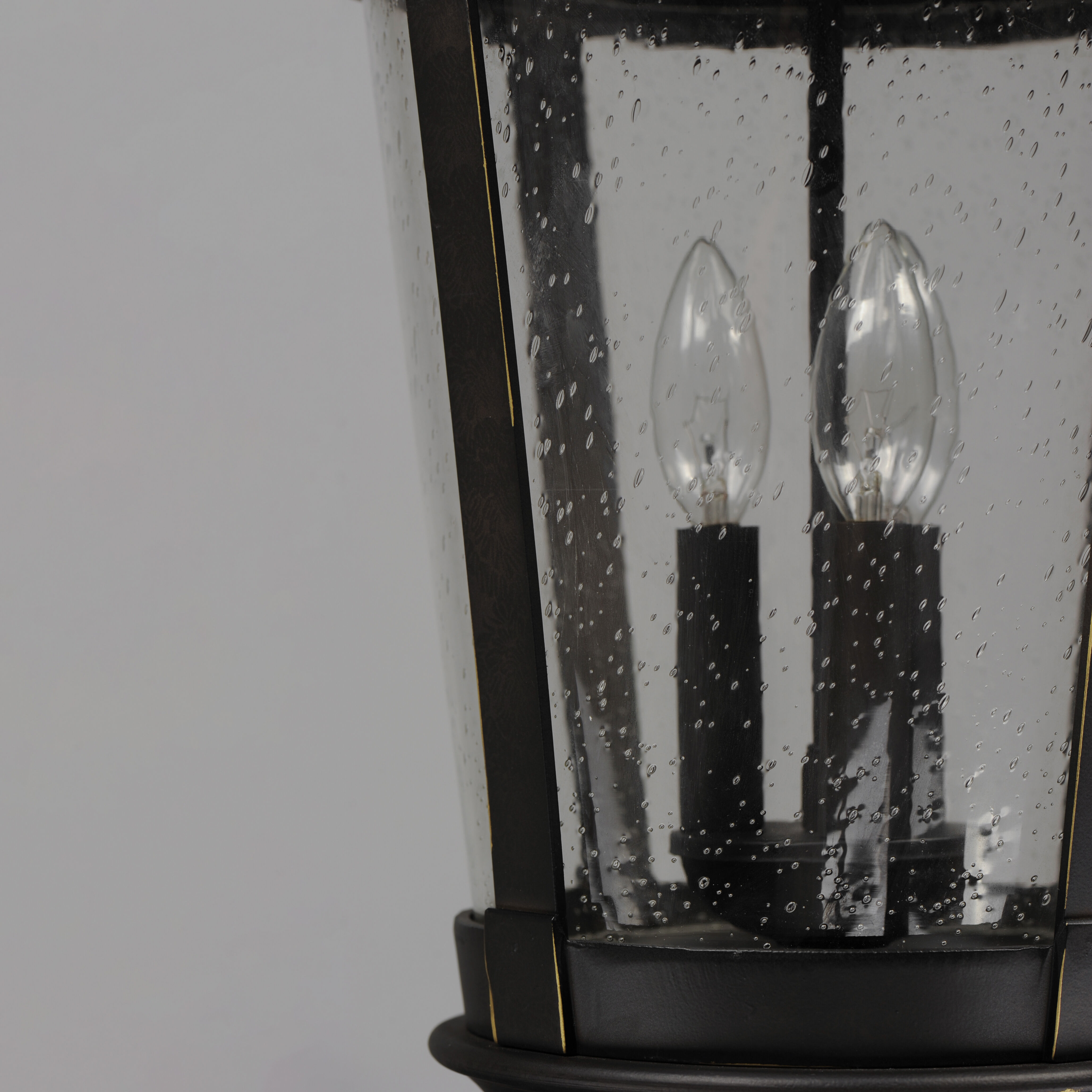 Dover VX 3 Light 21 inch Bronze Outdoor Pole/Post Lantern