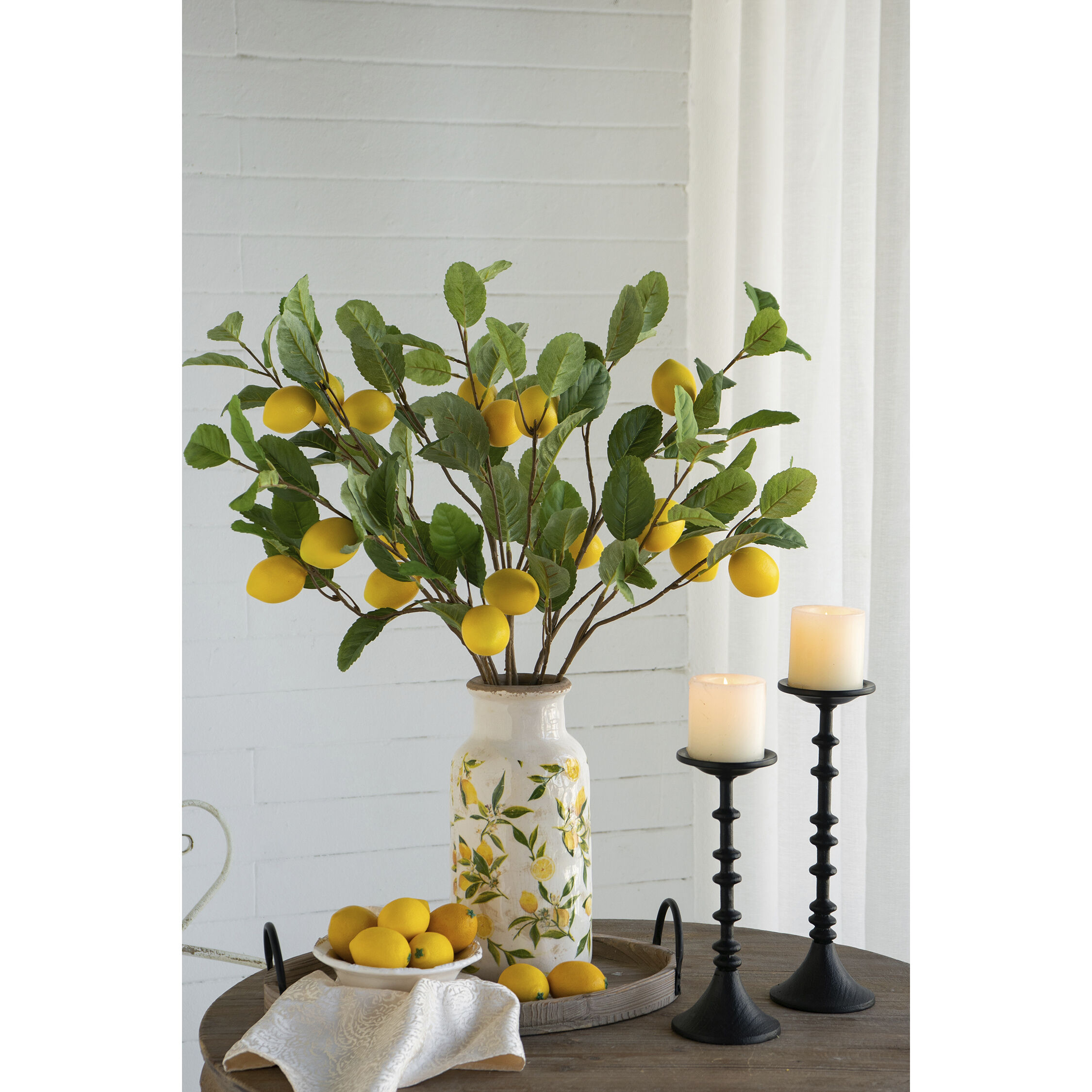 Anita 13.3 X 4 inch Candle Holder