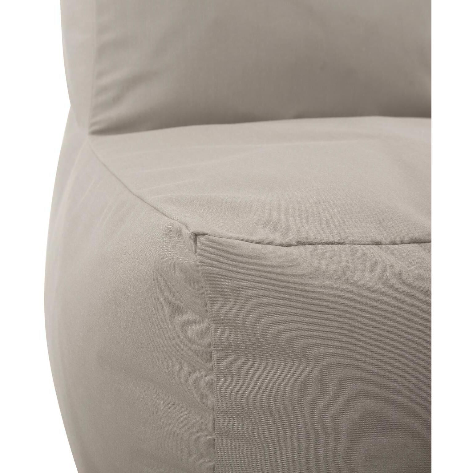 Seascape Sand Outdoor Pouf Lounge Cover