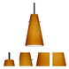 Cierro 1 Light Black Stem Pendant Ceiling Light