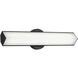 Jade LED 18 inch Black Bath Vanity Light Wall Light