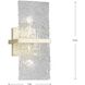 Chevall 2 Light 7 inch Gilded Silver Wall Sconce Wall Light, Design Series