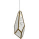 Glace 15 Light 23 inch Silver Multi-Drop Pendant Ceiling Light
