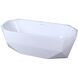 Ethen Glossy White Bathtub