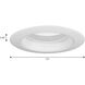 Intrinsic Satin White Recessed Trim, Progress LED