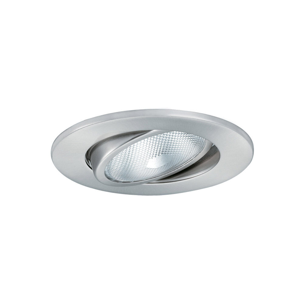 Signature Satin Chrome Recessed Lighting Trim