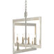 Middleton Linear Chandelier Ceiling Light, Rectangular