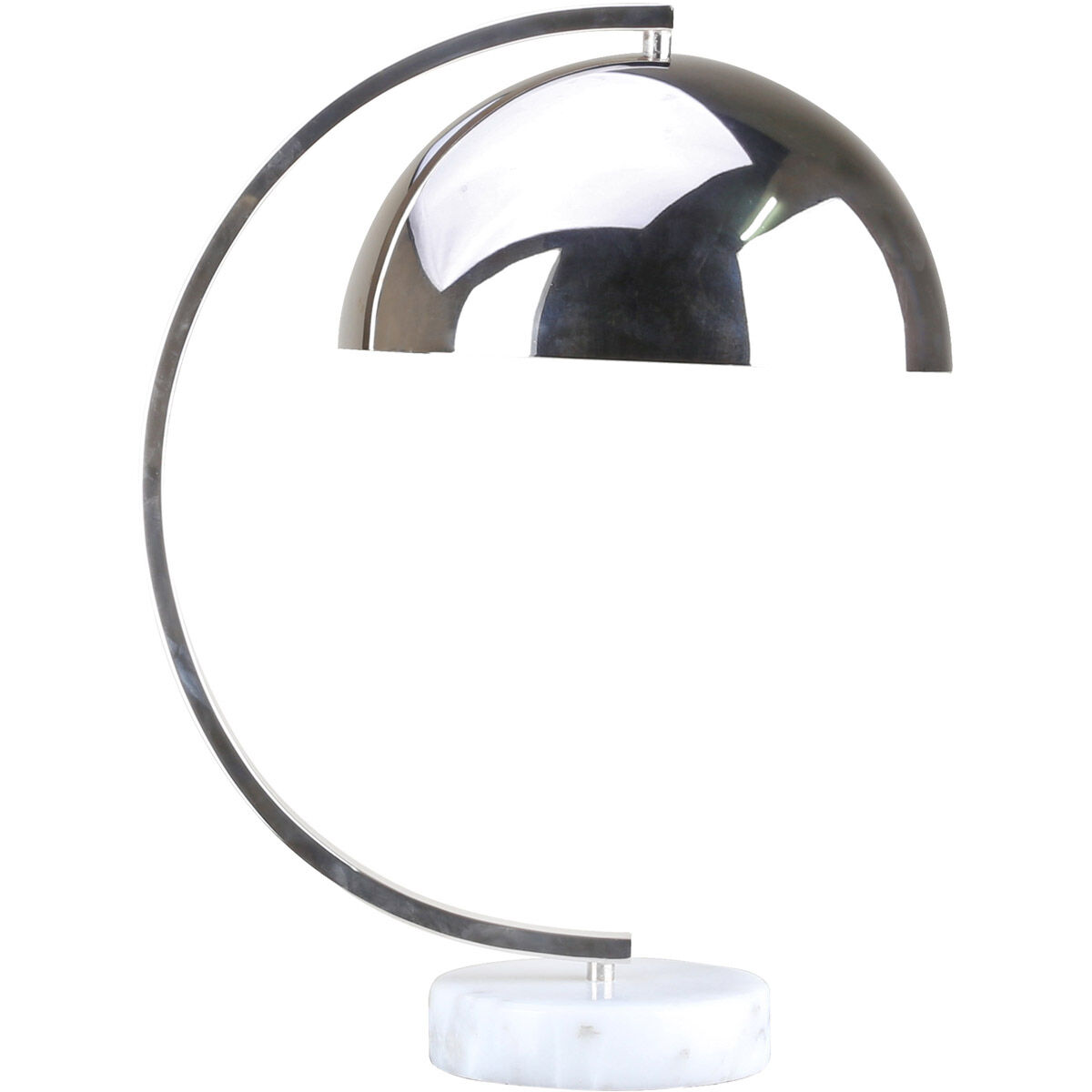 Canada 20 inch 100.00 watt Chrome Table Lamp Portable Light