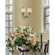 Springdale 2 Light 15 inch Antique Golden Silver Wall Sconce Wall Light