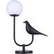 Avis 22 inch 60.00 watt Matte Black Table Lamp Portable Light