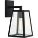 Denzil 1 Light 5.75 inch Matte Black Wall Sconce Wall Light