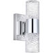 Vega LED 5 inch Chrome Wall Sconce Wall Light 