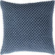 Godavari 22 X 22 inch Denim Pillow Kit, Square