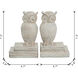 Owl 4.7 X 3.9 inch Brown Bookends