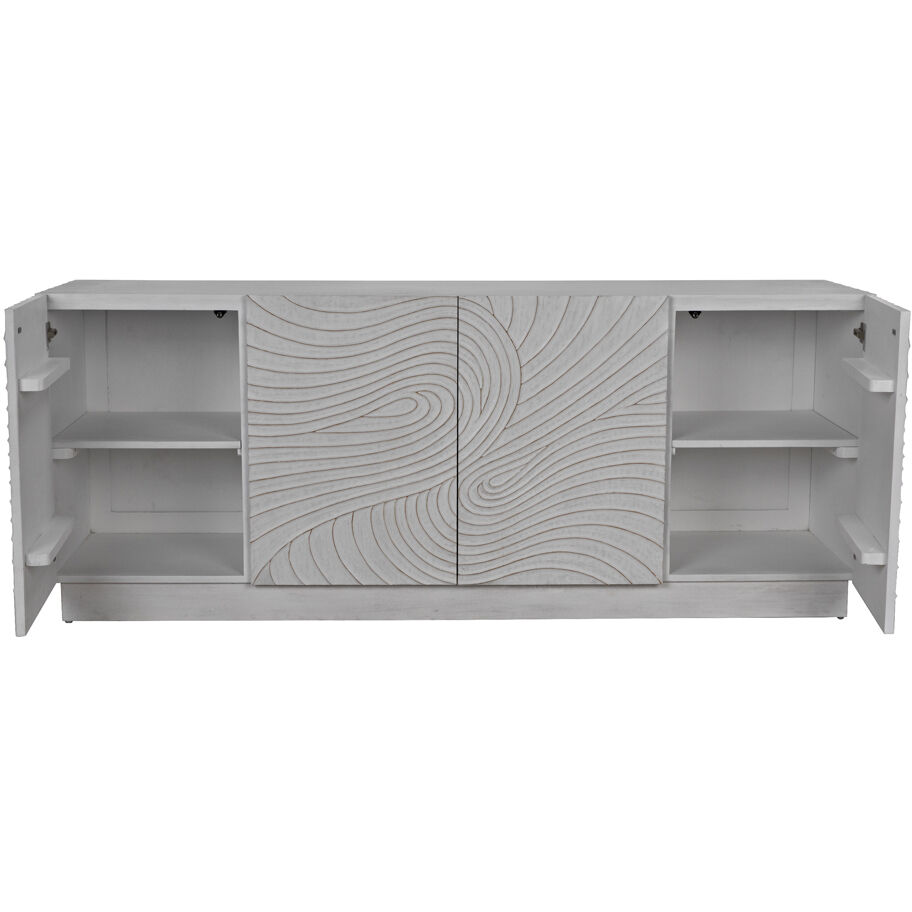 Cavalier 80 X 22 inch White Wash Sideboard