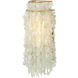 Verre de Mer 1 Light 13 inch Contemporary Gold Wall Sconce Wall Light
