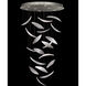 Elevate 8 Light 32 inch Silver Pendant Ceiling Light