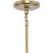 Lusail 6 Light 32 inch Soft Gold Chandelier Ceiling Light, Design Series