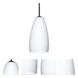 Chrissy 1 Light Black Cord Pendant Ceiling Light