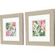 Hot Tropics Pink and Green Framed Art, Propac
