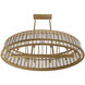 Waldorf 16 Light 24 inch Aged Brass Chandelier Ceiling Light