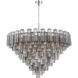Addis 28 Light 49 inch Polished Chrome Chandelier Ceiling Light