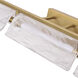 Mingle 3 Light 38 inch Satin Brass Bath Vanity Light Wall Light