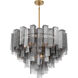 Torvento 15 Light 32.75 inch Legacy Brass Pendant Ceiling Light