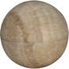 Onyx Globe 15 inch 40.00 watt Natural Table Lamp Portable Light, Medium