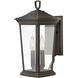 Bromley Outdoor Wall Mount Lantern in Oil Rubbed Bronze, Non-LED, Small