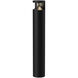 Glen 120 24 watt Black Exterior Bollard