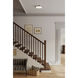Arclume LED 14.75 inch Chrome and Dark Matte Black Flush Mount Ceiling Light