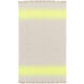 Shine 96 X 60 inch Bright Yellow, Khaki Rug