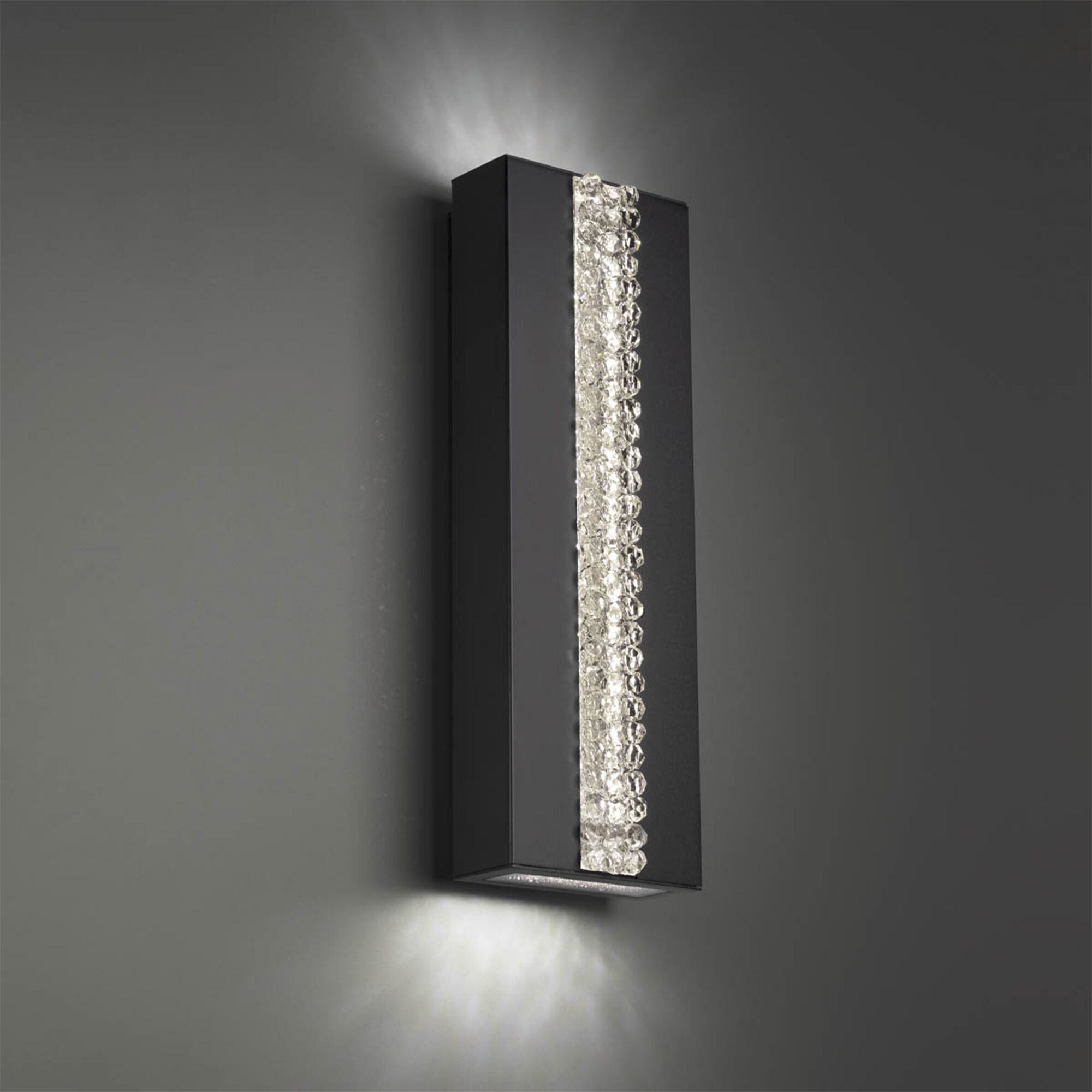 Cascade LED 18 inch Black Outdoor Wall Light, Beyond