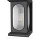 Sevyn 1 Light 17 inch Black Outdoor Wall Sconce