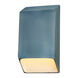 Ambiance Wall Sconce Wall Light, Closed Top Fixture, Tapered Rectangle